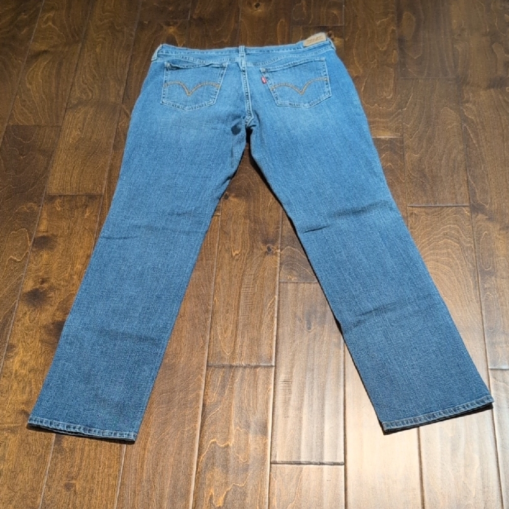 Levi's 505 Straight Leg Jeans 31x34 - Picture 5 of 6